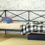 Sofa metalowa industrialna "Loft"